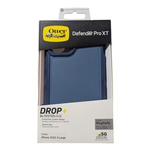 H3. OtterBox Defender Pro XT MagSafe Case Apple iPhone 2022 X-Large/14 Plus Blue